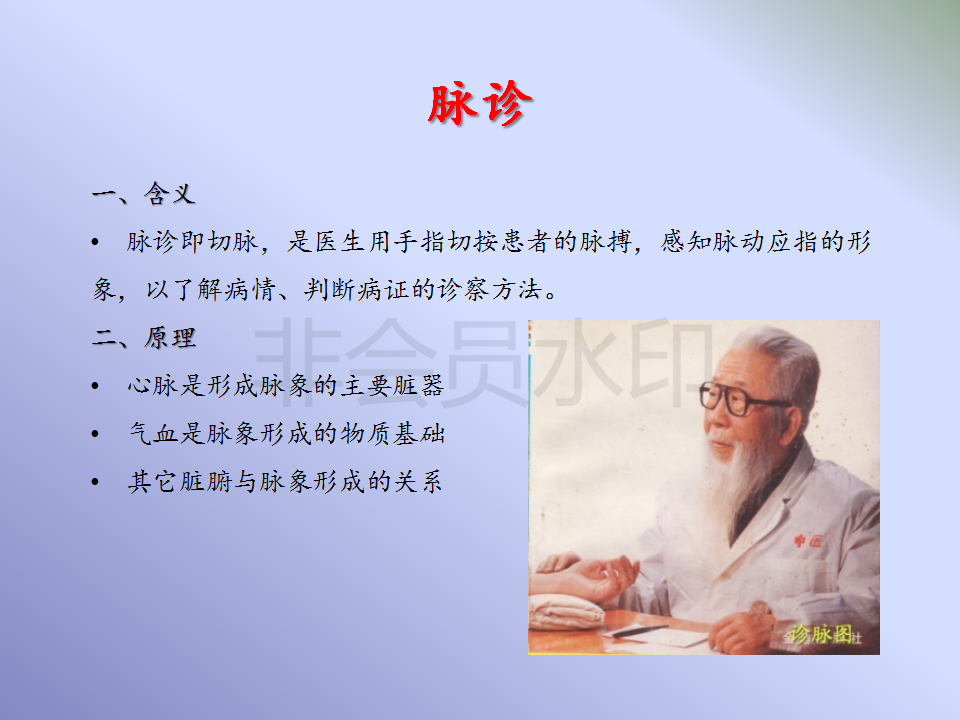中医诊断 图例解读