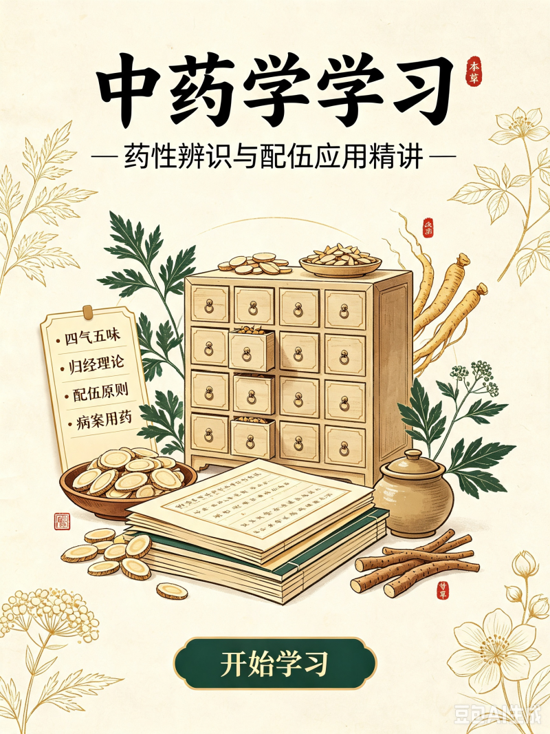 《中药学》备考基础点针对性突击课程（三）