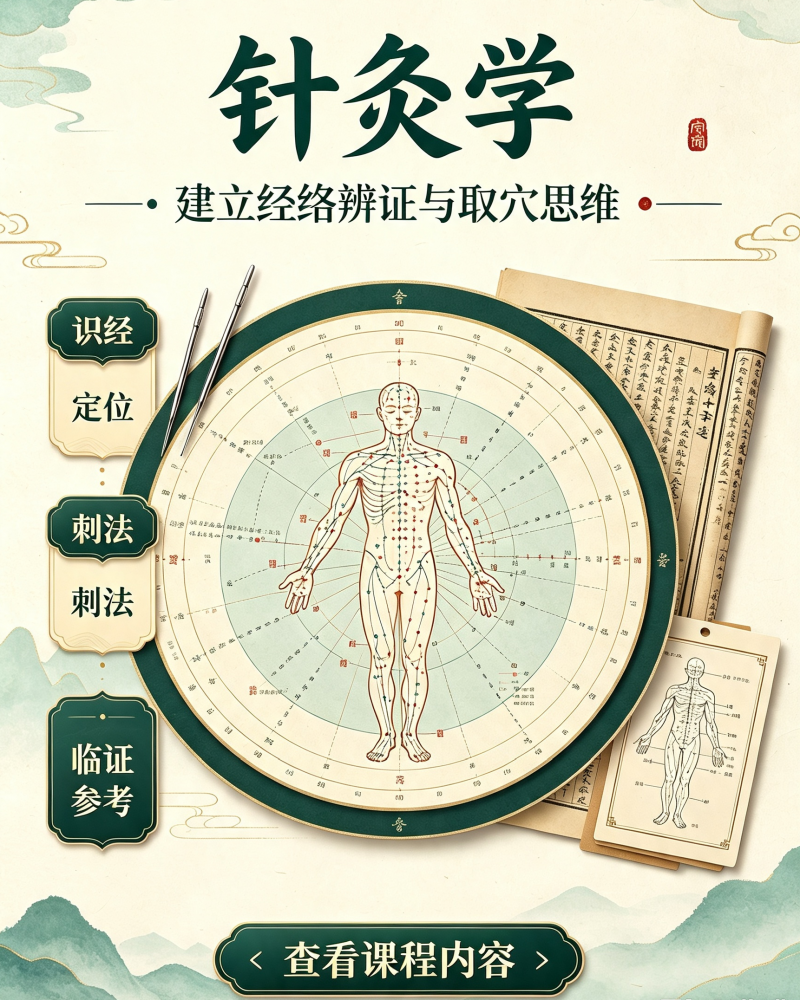 张春涛教授：《针灸学》经络腧穴学 1
