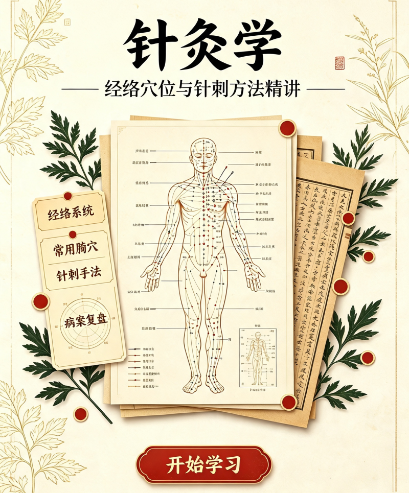 张春涛教授：《针灸学》经络腧穴学 2